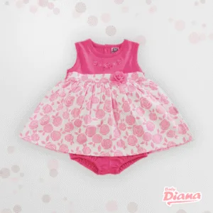 Vestido Algodon Rosa
