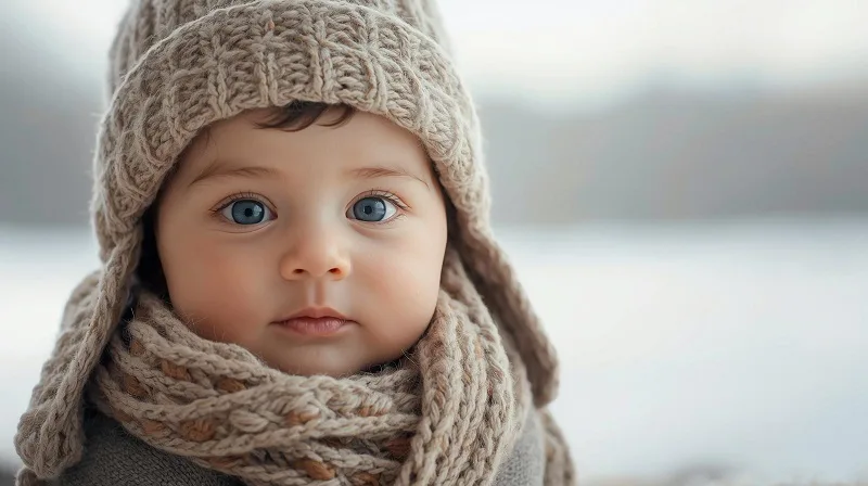 cuidado de la piel en invierno bebé