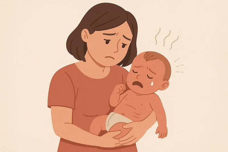 deshidratación en bebés