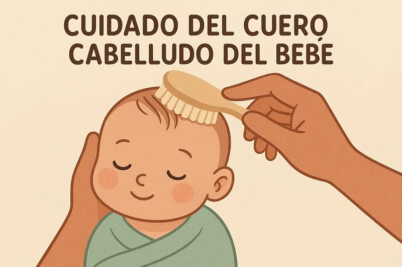 cuero cabelludo bebé cuidado
