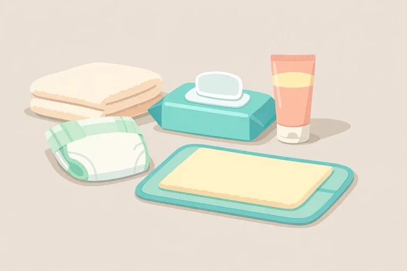 cómo limpiar la zona del pañal del bebé