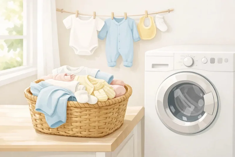 cómo lavar la ropa del bebé