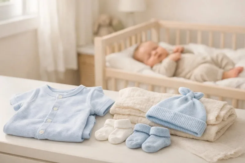 Cómo vestir al bebé según la temperatura